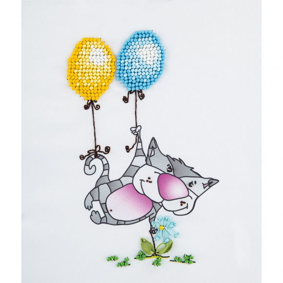 Набор для вышивания PANNA арт. BN-5022 Лечу к тебе 12х15 см Набор для вышивания PANNA арт. BN-5022 Лечу к тебе 12х15 см