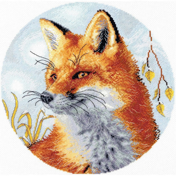 Набор для вышивания МАРЬЯ ИСКУСНИЦА арт.03.014.26 Лиса 25х25 см