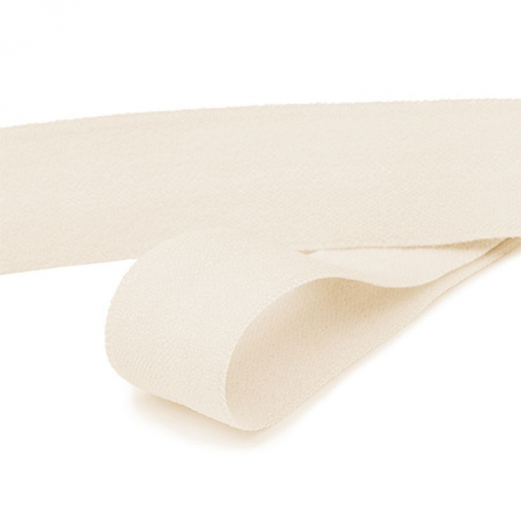 Резинка TBY бельевая окантовочная матовая шир.10мм цв.F102 сумрачно-белый уп.50 м