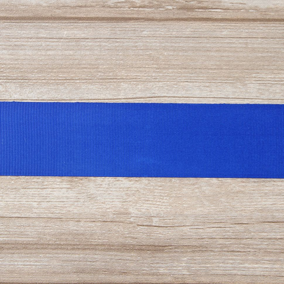 Лента репсовая SAFISA, 50 мм, 25 м, цвет 13 синий