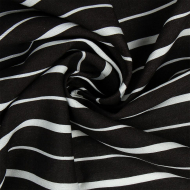 Ткань Штапель TBY Vi-407-786-2 плот 90г/м2 100% вискоза шир. 145 см цв. 2 черный рул.10-25м Ткань Штапель TBY Vi-407-786-2 плот 90г/м2 100% вискоза шир. 145 см цв. 2 черный рул.10-25м