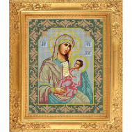 Набор для вышивания бисером GALLA COLLECTION арт.И 007 Икона Божией Матери Утоли моя печали 20x25 см