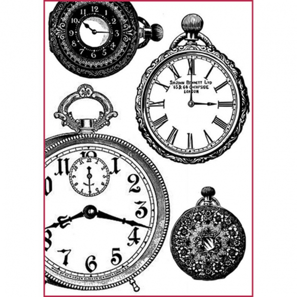 88735_Бумага рисовая мини - формат "Часы" 88735_Бумага рисовая мини - формат "Часы"