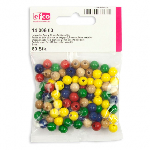 19522_Бусины деревянные, 8 мм