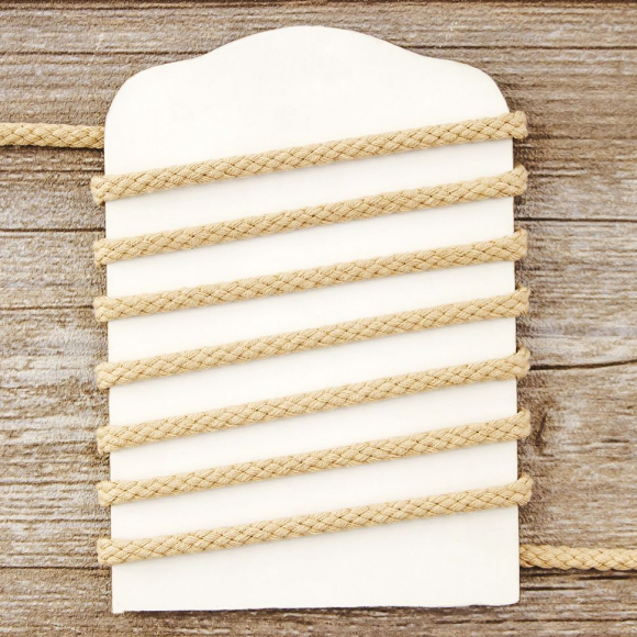 184854_Шнур PEGA хлопковый, цвет бежевый, 5,3 мм 184854_Шнур PEGA хлопковый, цвет бежевый, 5,3 мм