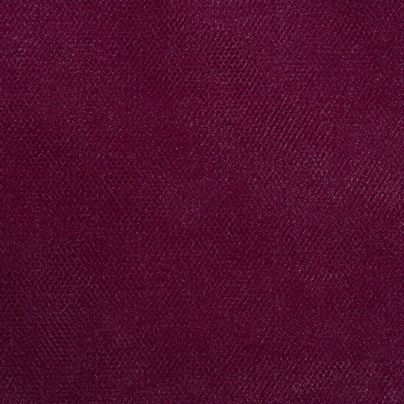 Фатин Кристалл средней жесткости блестящий арт.K.TRM шир.300см, 100% полиэстер цв. 100 К уп.50м - вишневый