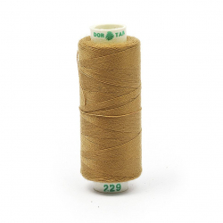 Нитки Dor Tak бытовые 40/2 полиэстер 366м цв.229 бежевый