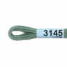 Нитки для вышивания Gamma мулине (3071-3172) 100% хлопок 24 x 8 м цв.3145 гр.серый