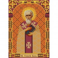 Набор для вышивания бисером НОВА СЛОБОДА арт.С9173 Св.Григорий Богослов 18х25 см