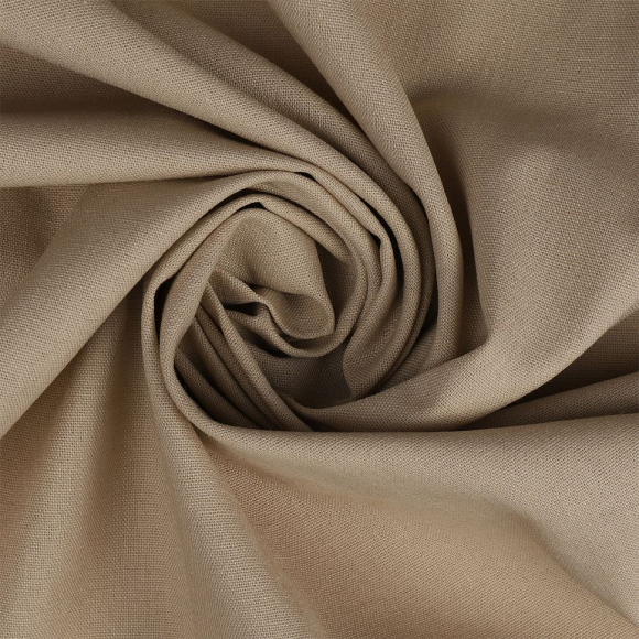 Ткань льняная 200 г/м? лен 25%, хб 25%, вискоза 25%, пэ 25% шир.140 см арт.TBY.Li.1009.05 цв.05 св.бежевый рул.20м Ткань льняная 200 г/м? лен 25%, хб 25%, вискоза 25%, пэ 25% шир.140 см арт.TBY.Li.1009.05 цв.05 св.бежевый рул.20м