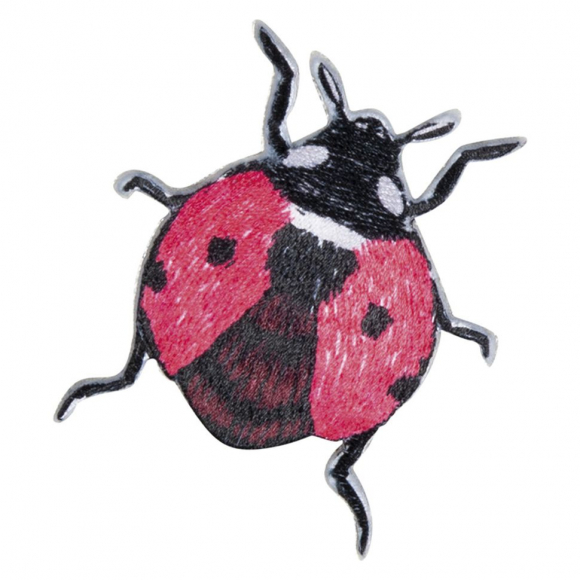 Термоаппликация "Божья коровка красная"