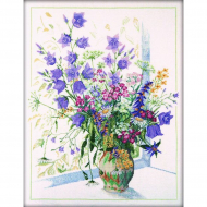Набор для вышивания РТО арт.M052 Букет с колокольчиками 37х46 см
