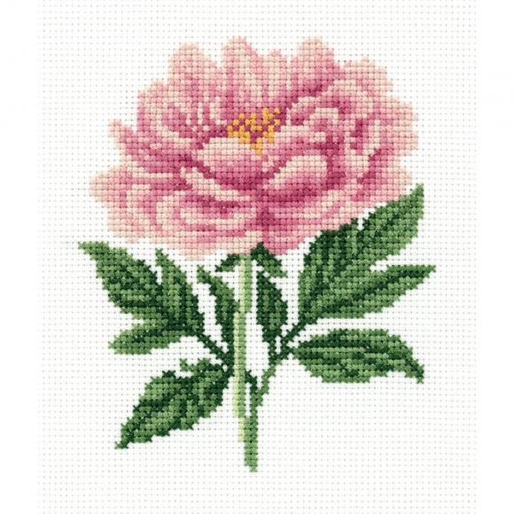 Набор для вышивания KLART арт. 8-293 Садовый пион 12х15 см