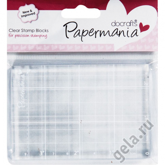 Прозрачный блок для штампов