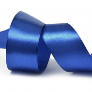 Лента атласная 38мм цв.4329 василек IDEAL уп.27,4 м