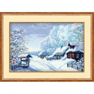Набор для вышивания РИОЛИС арт.989 Русская зима 38х26 см
