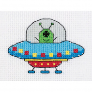 Набор для вышивания KLART арт. 8-440 НЛО 10х8 см