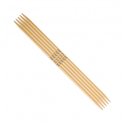 14142_Спицы чулочные, бамбук, addiNature BAMBOO №9, 20 см
