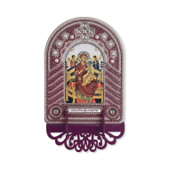 Набор для вышивания бисером НОВА СЛОБОДА арт.ВК1011 Богородица Всецарица 10х13 см