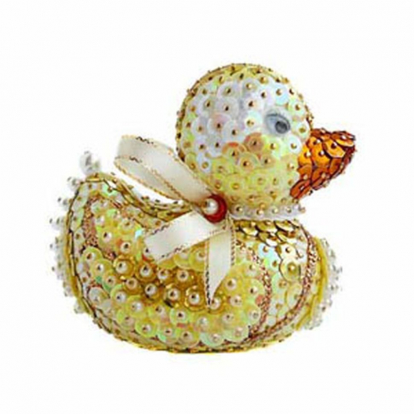 85562_Набор для творчества - итерьерные игрушка "Жемчужный утенок"