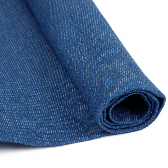 Ткань Джинс 315 г/м? 80% хлопок, 20% полиэстер шир.150 см арт.TBY.Jns.7117.2 цв.02 синий уп.5м Ткань Джинс 315 г/м? 80% хлопок, 20% полиэстер шир.150 см арт.TBY.Jns.7117.2 цв.02 синий уп.5м