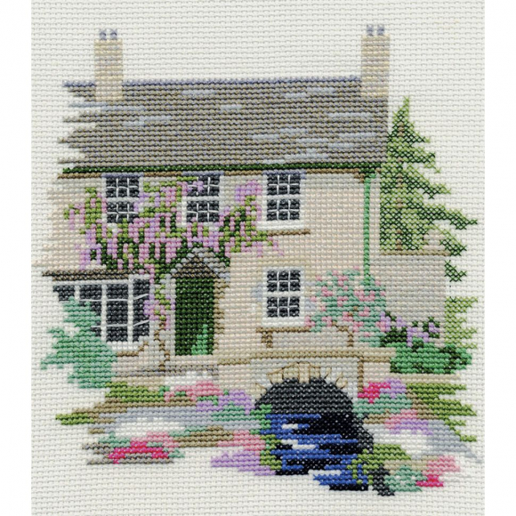 Набор для вышивания DERWENTWATER DESIGNS арт.14DD214 Mill Cottage 14,5х16,5 см Набор для вышивания DERWENTWATER DESIGNS арт.14DD214 Mill Cottage 14,5х16,5 см