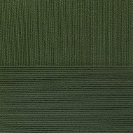 Пряжа для вязания ПЕХ Мерцающая (96% акрил, 4% метанит) 5х100г/430м цв.013 т.оливковый