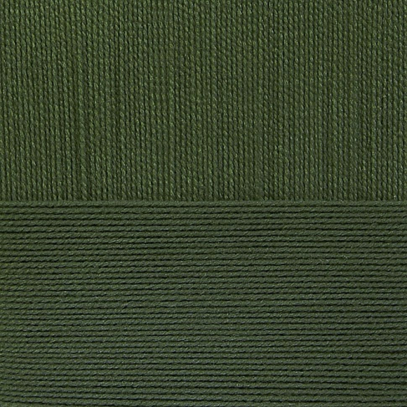 Пряжа для вязания ПЕХ Мерцающая (96% акрил, 4% метанит) 5х100г/430м цв.013 т.оливковый