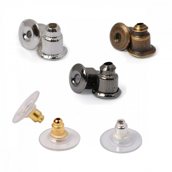 Зажим для сережек MAGIC 4 HOBBY арт.MH.111947-А цв. ассорти уп.200 шт