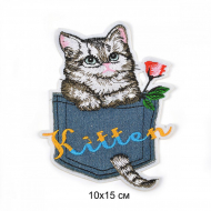 Термозаплатки арт.TEP.RO.34 Kitten 10х15см, уп.10шт