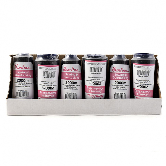 189364_Нить универсальная Hemline для шитья и оверлока, 2000 м 189364_Нить универсальная Hemline для шитья и оверлока, 2000 м
