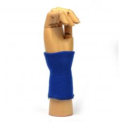 Манжеты 8х10 см 100% ПАН арт.МРЦ-32/2 рапорт 1х1 плетение ластик цв. 524/2 ультрамарин 10 пар