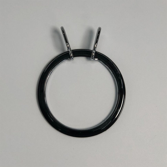 Пяльцы NURGE пружинные для вышивания и штопки, цв. черный арт.NUR.160-3 ?58мм толщина 2,6