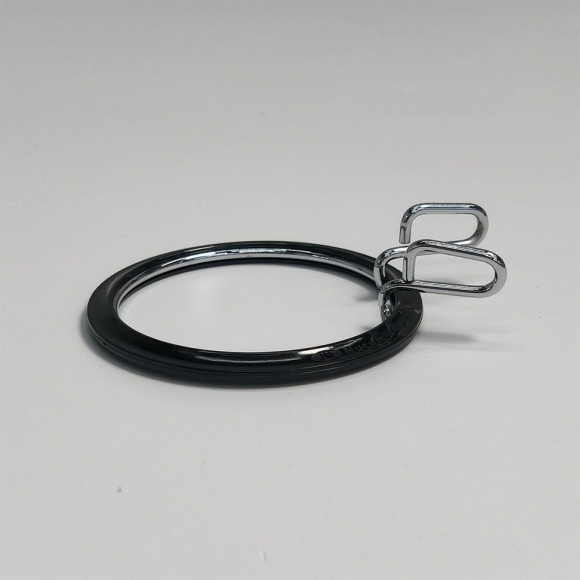 Пяльцы NURGE пружинные для вышивания и штопки, цв. черный арт.NUR.160-3 ?58мм толщина 2,6