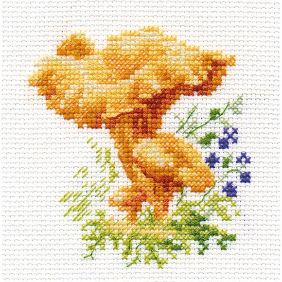 Набор для вышивания АЛИСА арт.0-143 Лисички 9х9 см Набор для вышивания АЛИСА арт.0-143 Лисички 9х9 см