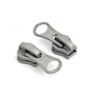 Замок MaxZipper автомат ТР#5 цв.F317 серый уп.100шт