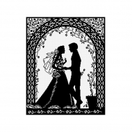 Набор для вышивания мулине НИТЕКС арт.0212 Любовь и розы 29х34 см