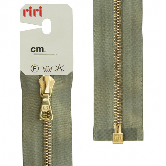 65983_Молния металл, Gold, разъёмная 1 замок, на атласной тесьме, 4 мм, 60 см, цвет 5884, серо-зеленый 65983_Молния металл, Gold, разъёмная 1 замок, на атласной тесьме, 4 мм, 60 см, цвет 5884, серо-зеленый