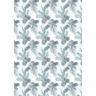 Ткань для пэчворка PEPPY Новогоднее Волшебство 135 г/м? 100% хлопок цв.НВ-15 белый уп.50х50 см