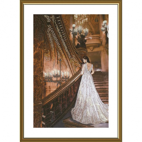 Набор для вышивания бисером НОВА СЛОБОДА арт.ДК4504 Премьера 35х24 см