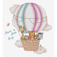 Набор для вышивания LUCA-S арт. B1191 Приятное путешествие 18х20 см