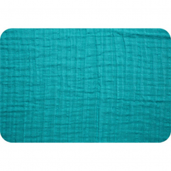 Ткань для пэчворка PEPPY Solid Embrace (марлевка) 120 г/м? 100% хлопок цв.TEAL уп.100х125 см