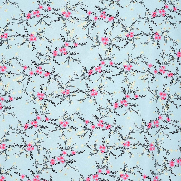 Ткань Софт 105 г кв.м 97% полиэстер, 3% спандекс шир.150 см арт.TBY.M385.5 цв.5 св.голубой уп.1м