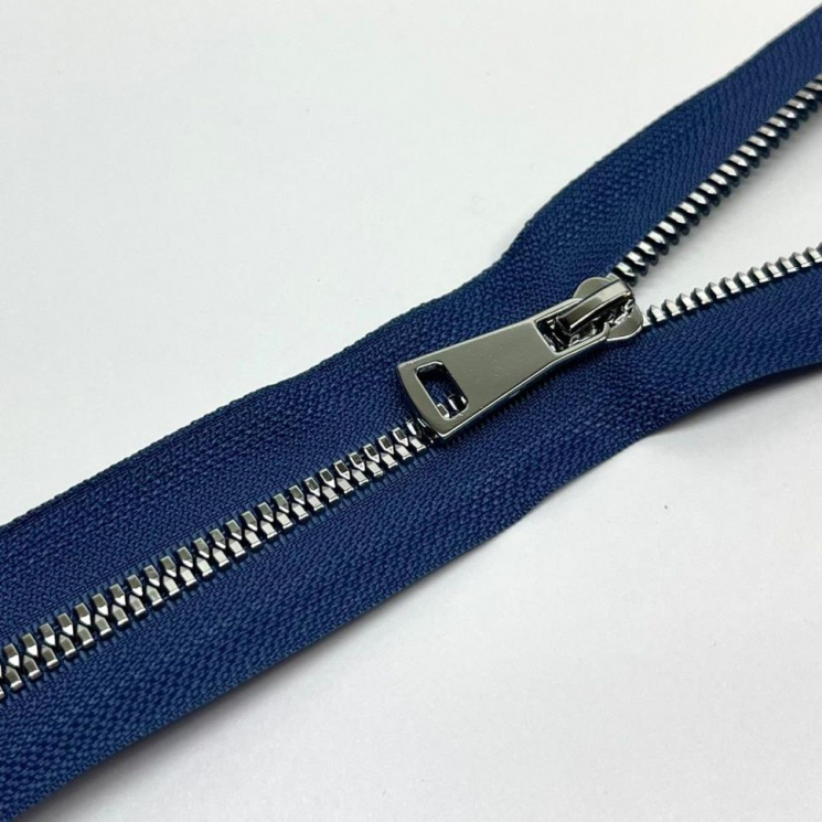 Молния трактор №5 Premium разъем 75см никель D398 джинсовый