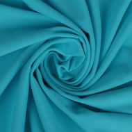Ткань трикот. Бифлекс матовый арт.OD-180-15 180г/м? 80% нейлон 20% спандекс шир.152см цв.15 бирюза рул.40-70 м