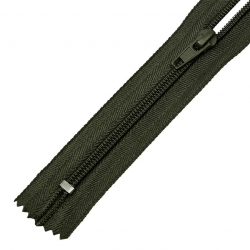 Молния MaxZipper пласт. спираль №5-N 25см н/р цв.F328 хаки уп.50шт