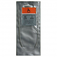 30409 PONY Спицы круговые для вязания 4,00 мм/ 80 см, клён