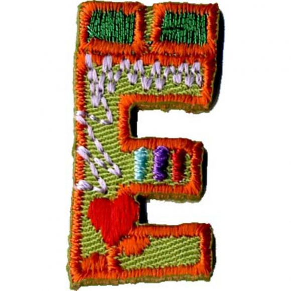 60738_Термоаппликации HKM "Буква "Ё" цветная