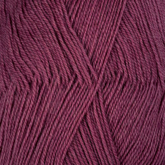 Пряжа для вязания ПЕХ Кроссбред Бразилии (50% шерсть, 50% акрил) 5х100г/490м цв.1168 тёмный амарант