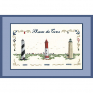 189489_Набор для вышивания "Phares De Terre" (Маяки), 33 х 18 см 189489_Набор для вышивания "Phares De Terre" (Маяки), 33 х 18 см